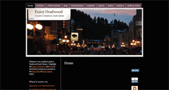 Desktop Screenshot of enjoydeadwood.com